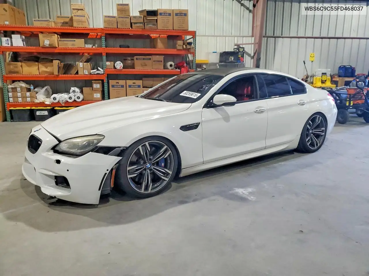 2015 BMW M6 Gran Coupe VIN: WBS6C9C55FD468037 Lot: 60269616