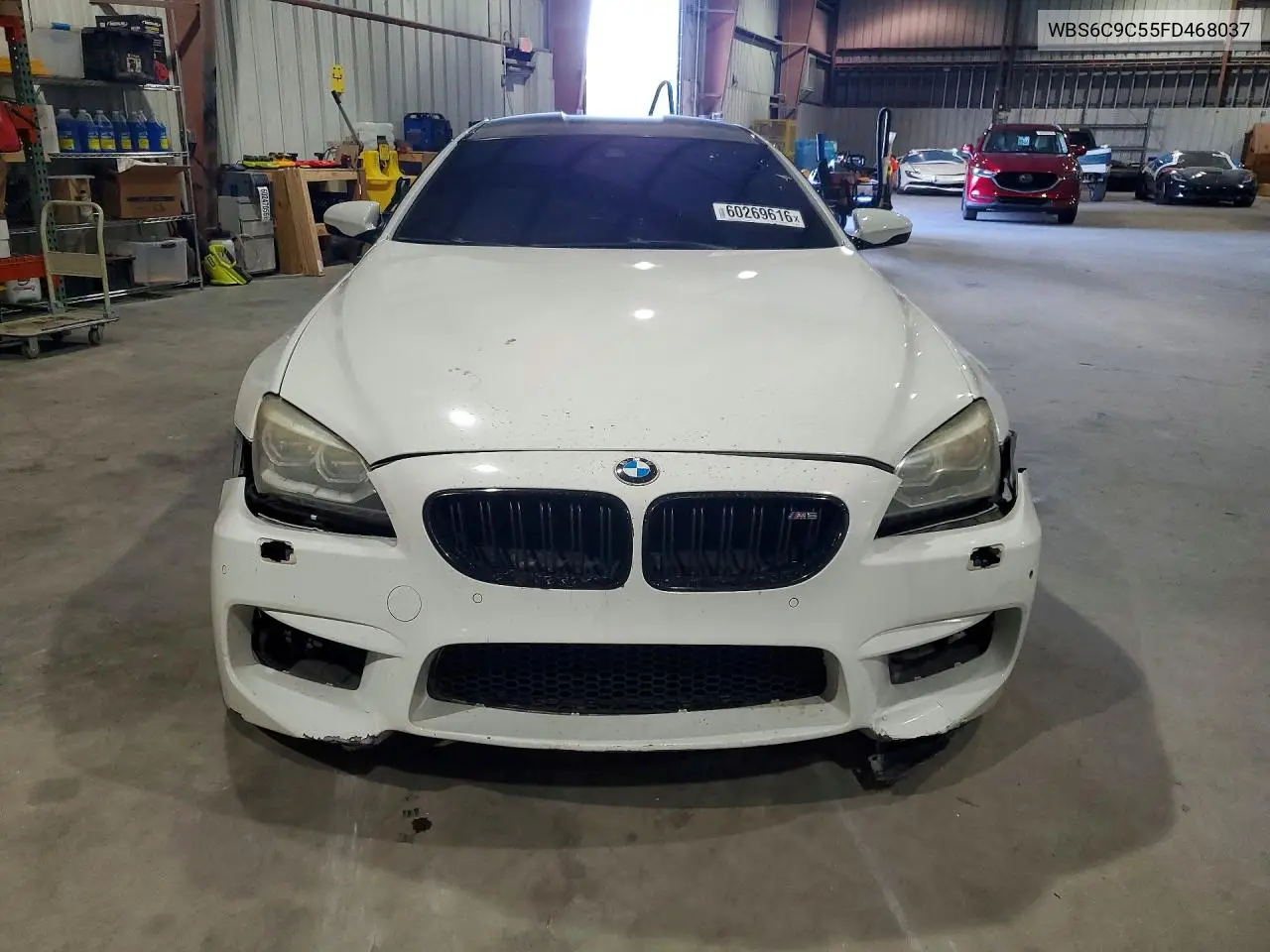 2015 BMW M6 Gran Coupe VIN: WBS6C9C55FD468037 Lot: 60269616
