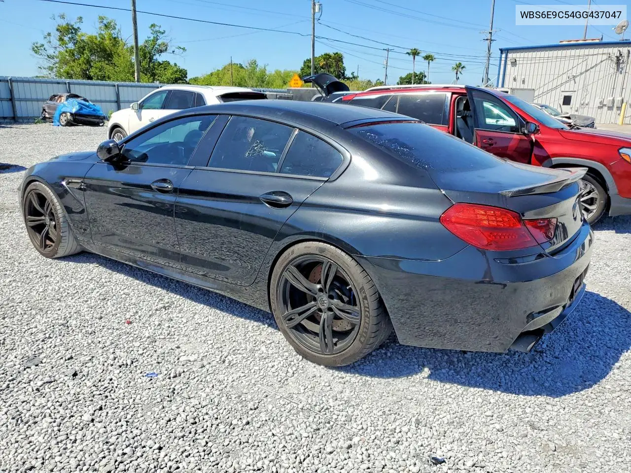 2016 BMW M6 Gran Coupe VIN: WBS6E9C54GG437047 Lot: 49938036