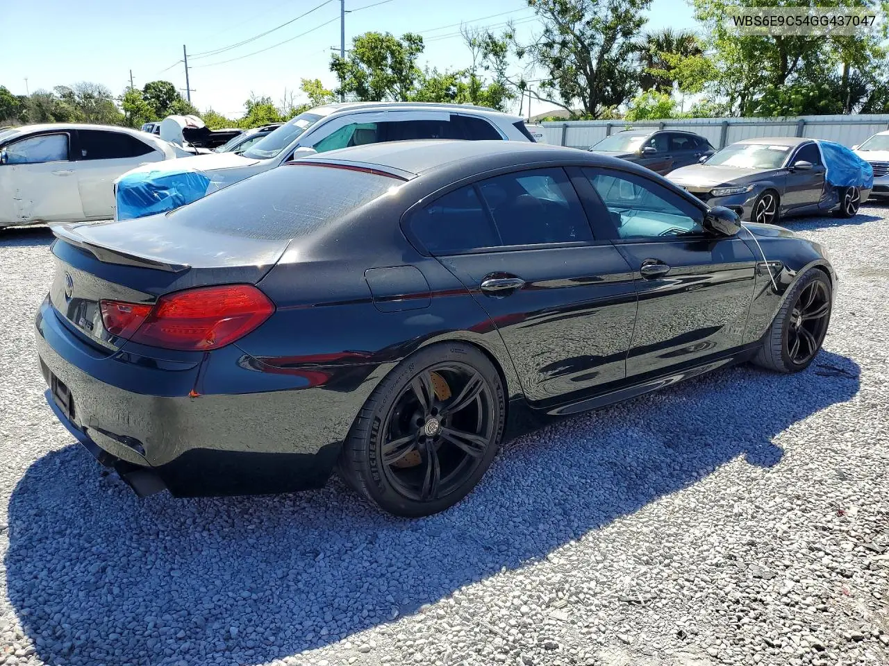 2016 BMW M6 Gran Coupe VIN: WBS6E9C54GG437047 Lot: 49938036