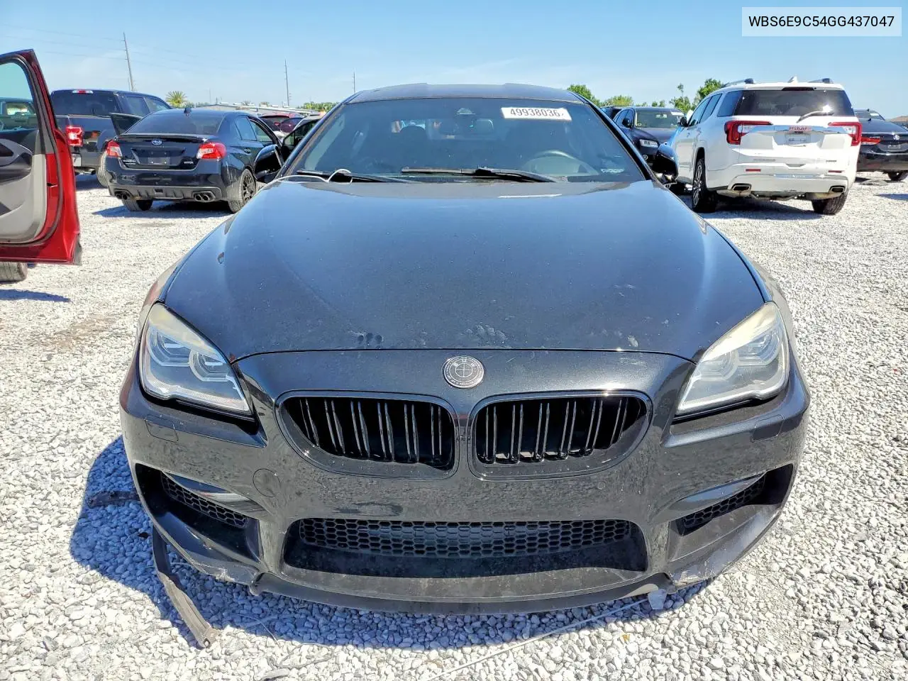 2016 BMW M6 Gran Coupe VIN: WBS6E9C54GG437047 Lot: 49938036