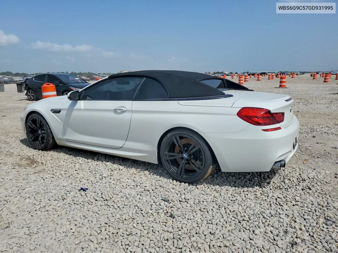 2016 BMW M6 VIN: WBS6G9C57GD931995 Lot: 59138036
