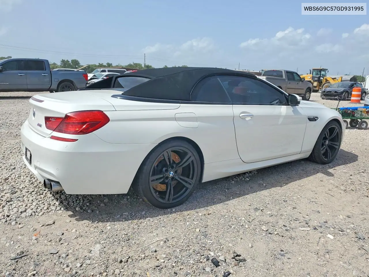 2016 BMW M6 VIN: WBS6G9C57GD931995 Lot: 59138036