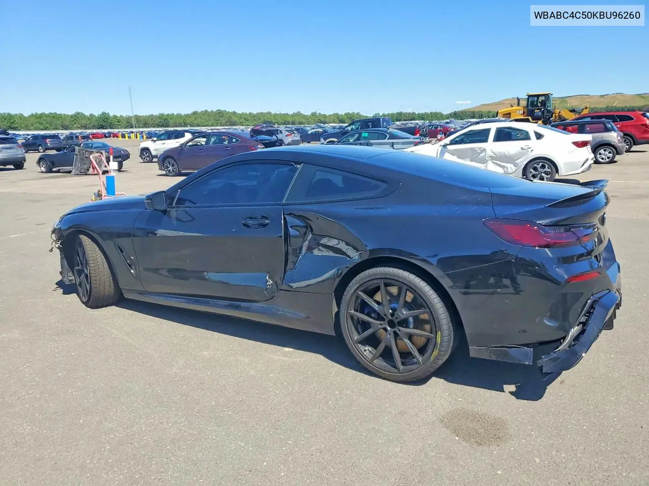 2019 BMW M850Xi VIN: WBABC4C50KBU96260 Lot: 56837066