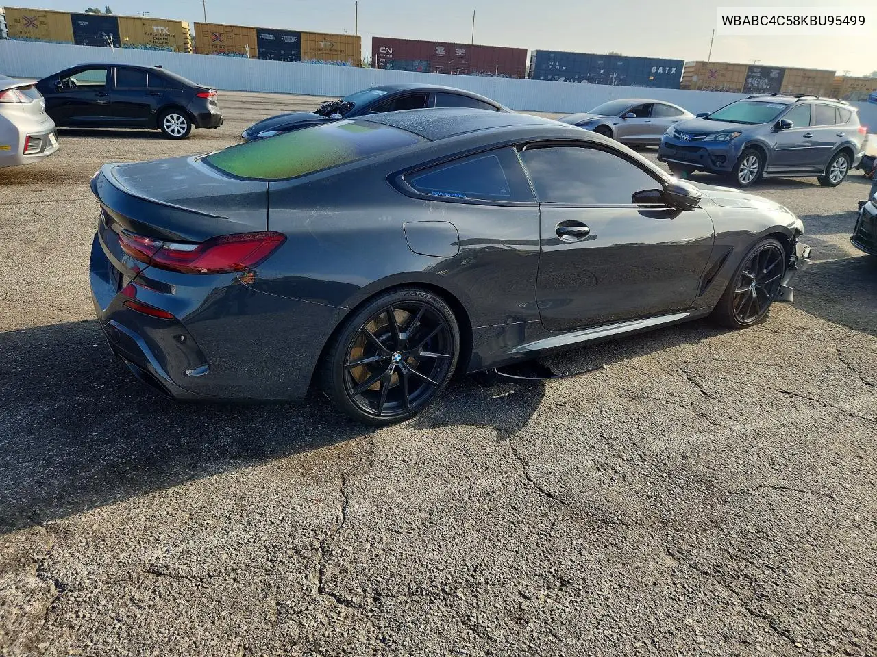 2019 BMW M850Xi VIN: WBABC4C58KBU95499 Lot: 58595136