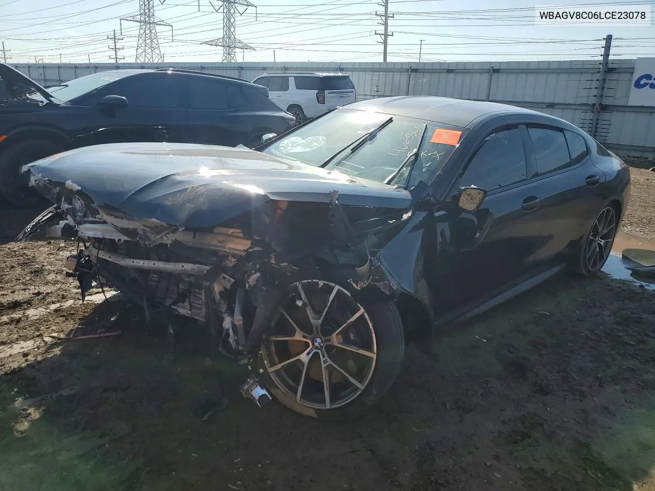2020 BMW M850Xi VIN: WBAGV8C06LCE23078 Lot: 46633696