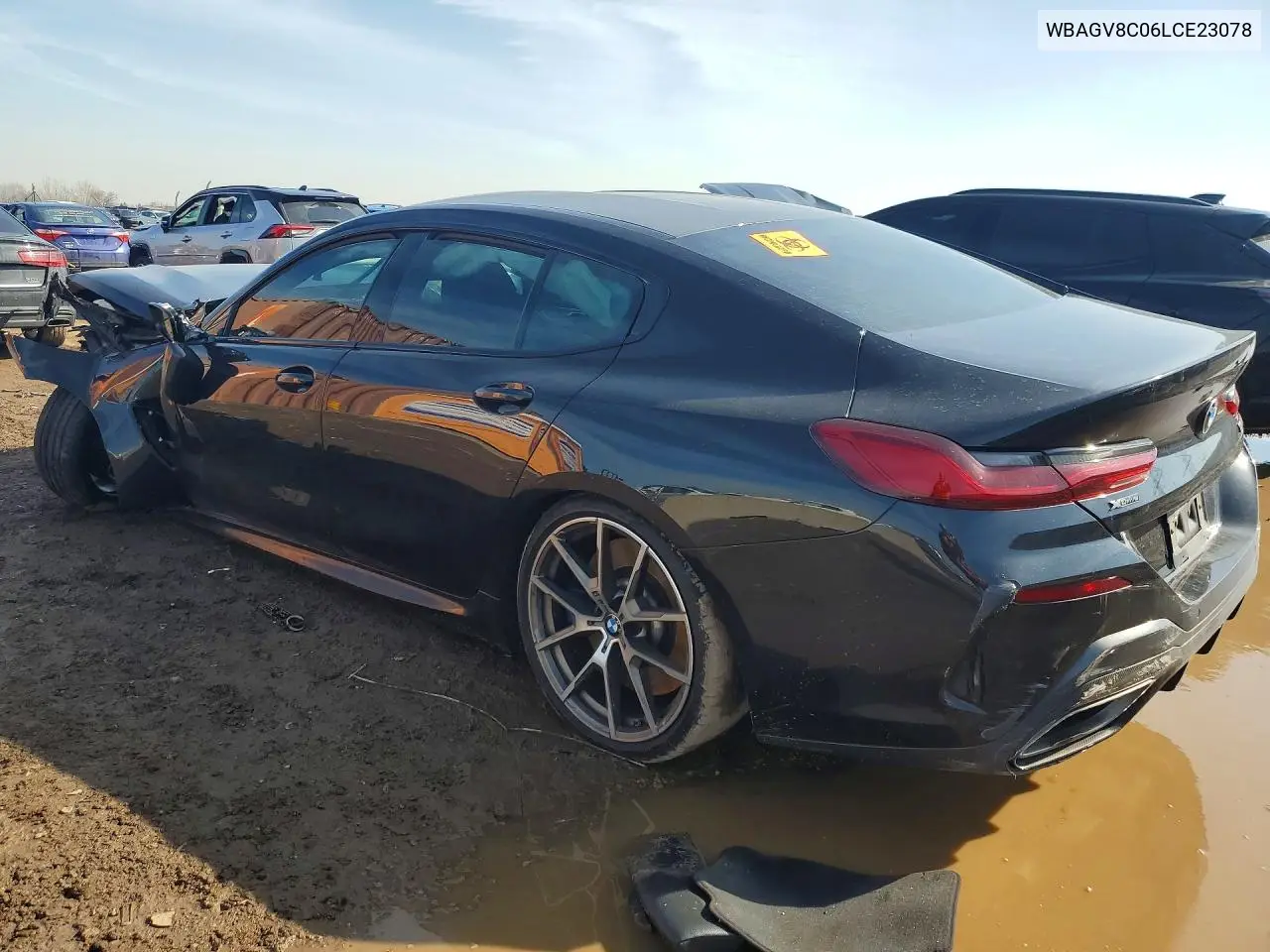 2020 BMW M850Xi VIN: WBAGV8C06LCE23078 Lot: 46633696