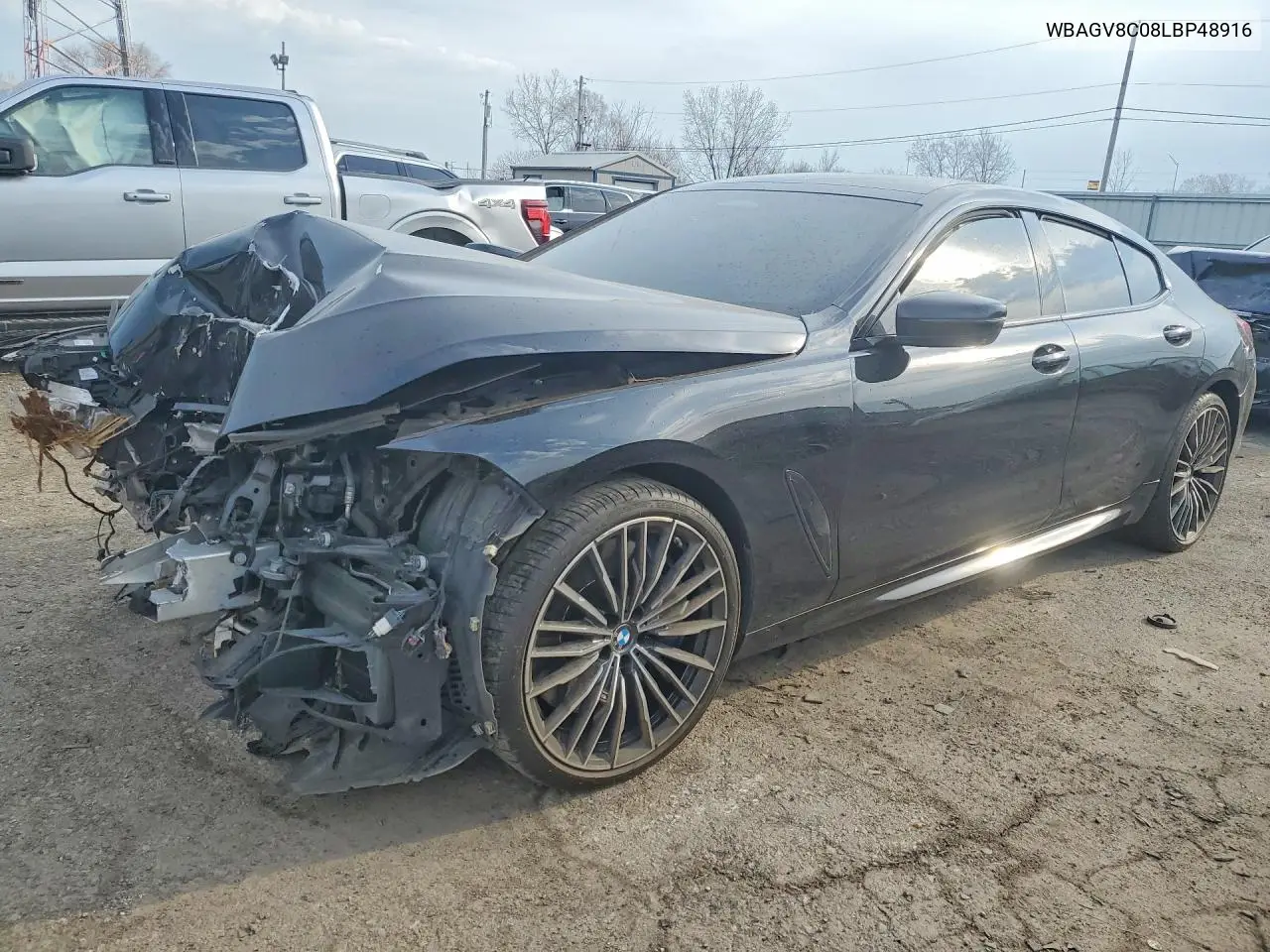 2020 BMW M850Xi VIN: WBAGV8C08LBP48916 Lot: 47829926