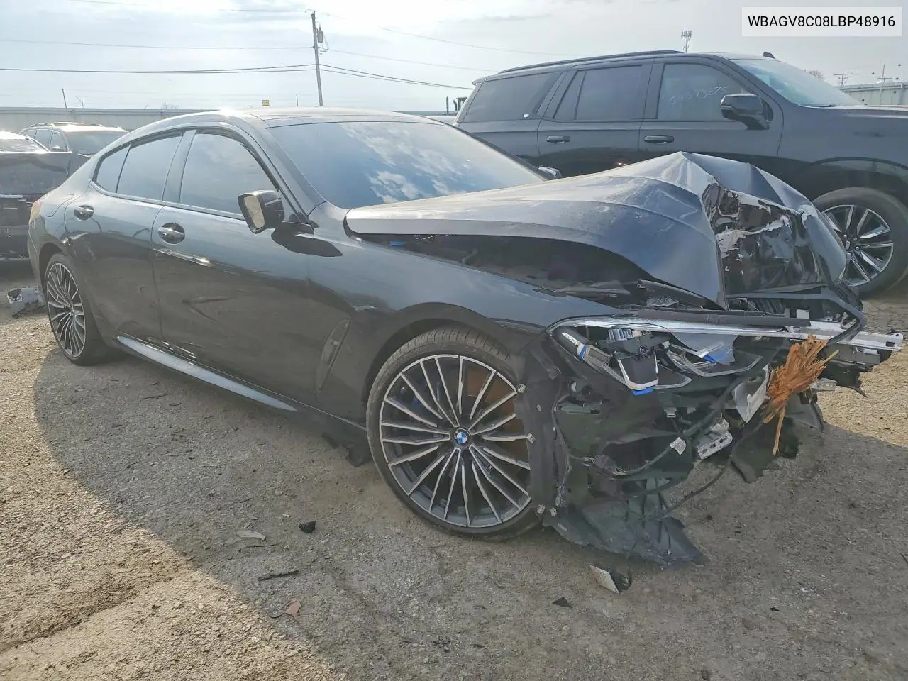 2020 BMW M850Xi VIN: WBAGV8C08LBP48916 Lot: 47829926
