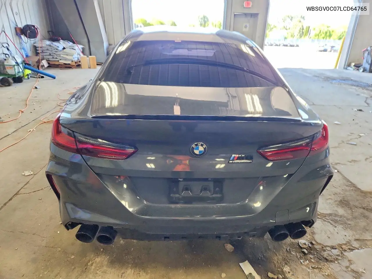 2020 BMW M8 VIN: WBSGV0C07LCD64765 Lot: 54784036