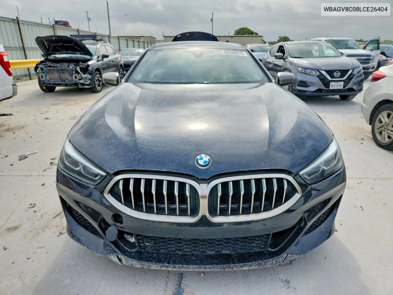 2020 BMW M850Xi VIN: WBAGV8C08LCE26404 Lot: 60366076