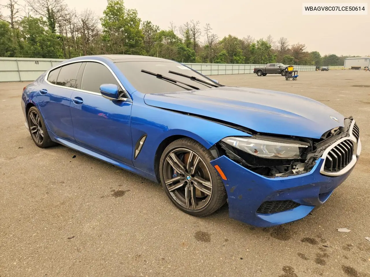 2020 BMW M850Xi VIN: WBAGV8C07LCE50614 Lot: 60693736