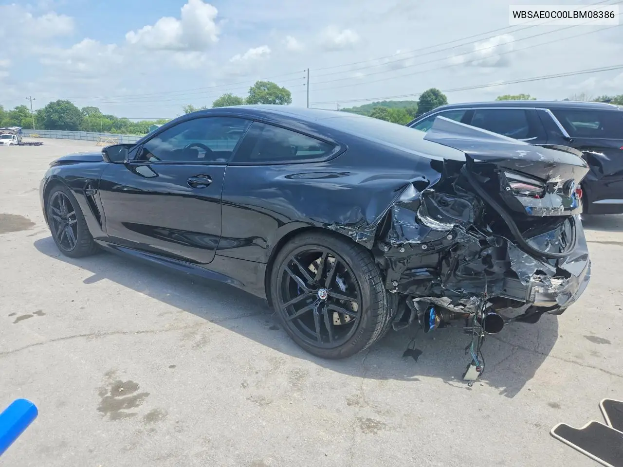 2020 BMW M8 VIN: WBSAE0C00LBM08386 Lot: 61771706