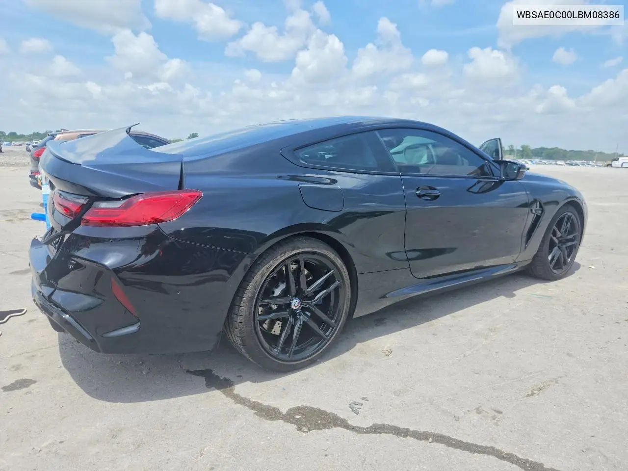 2020 BMW M8 VIN: WBSAE0C00LBM08386 Lot: 61771706