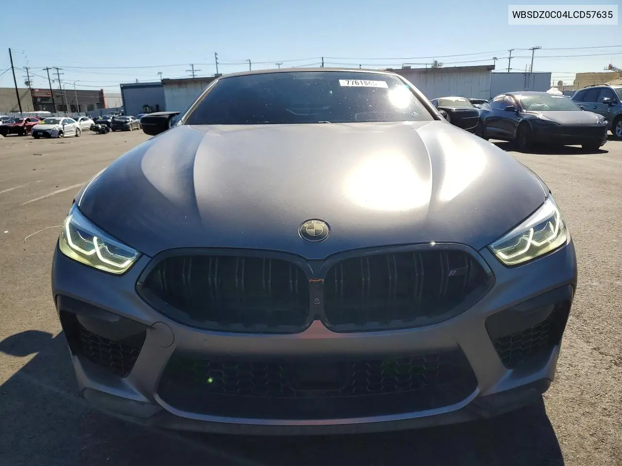 2020 BMW M8 VIN: WBSDZ0C04LCD57635 Lot: 77618455