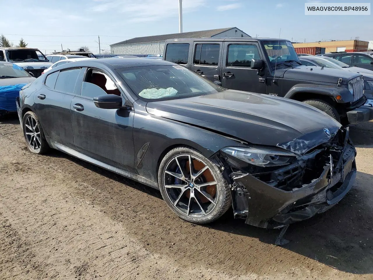 2020 BMW M850Xi VIN: WBAGV8C09LBP48956 Lot: 79568445