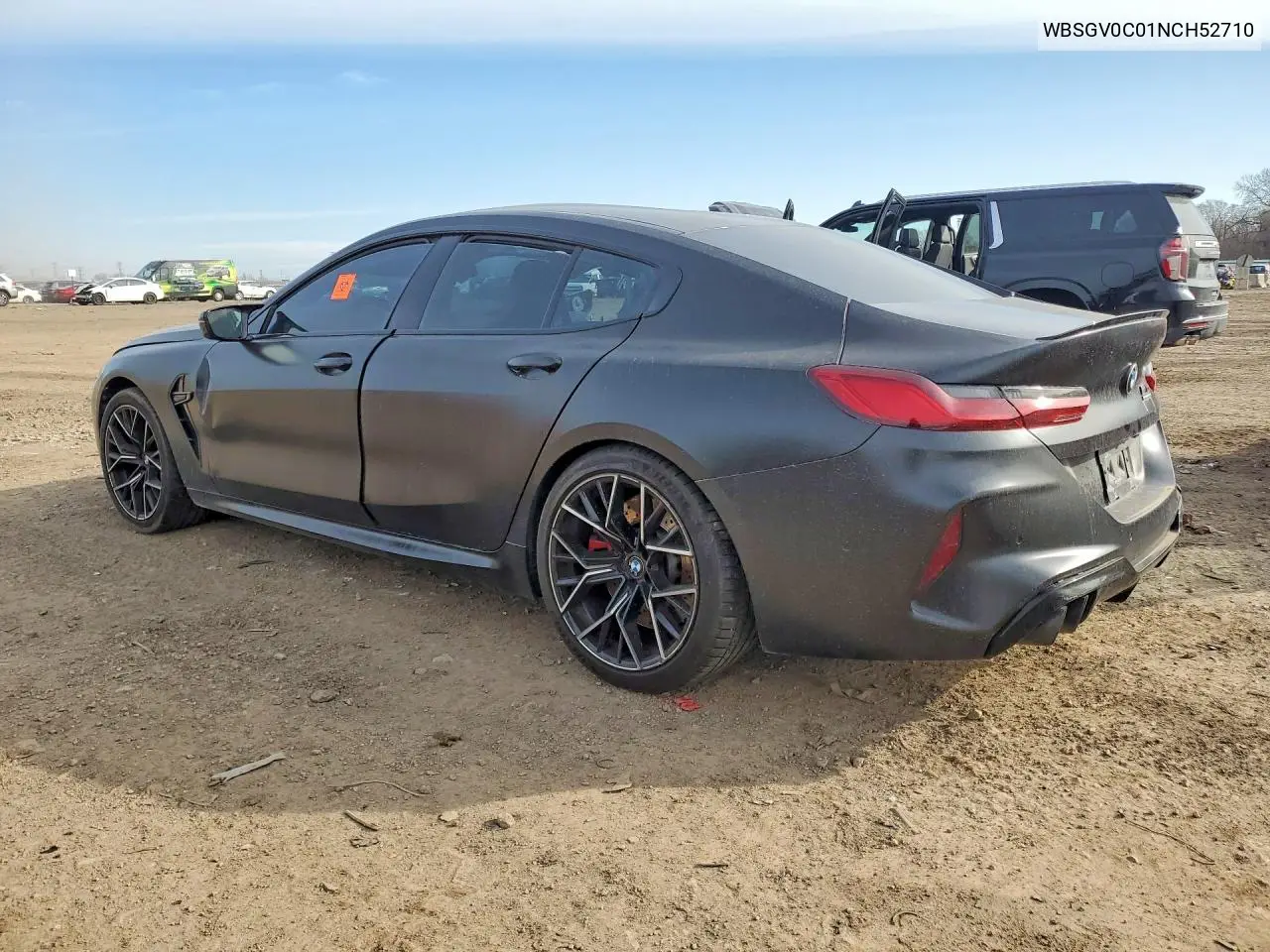 2022 BMW M8 VIN: WBSGV0C01NCH52710 Lot: 47619386