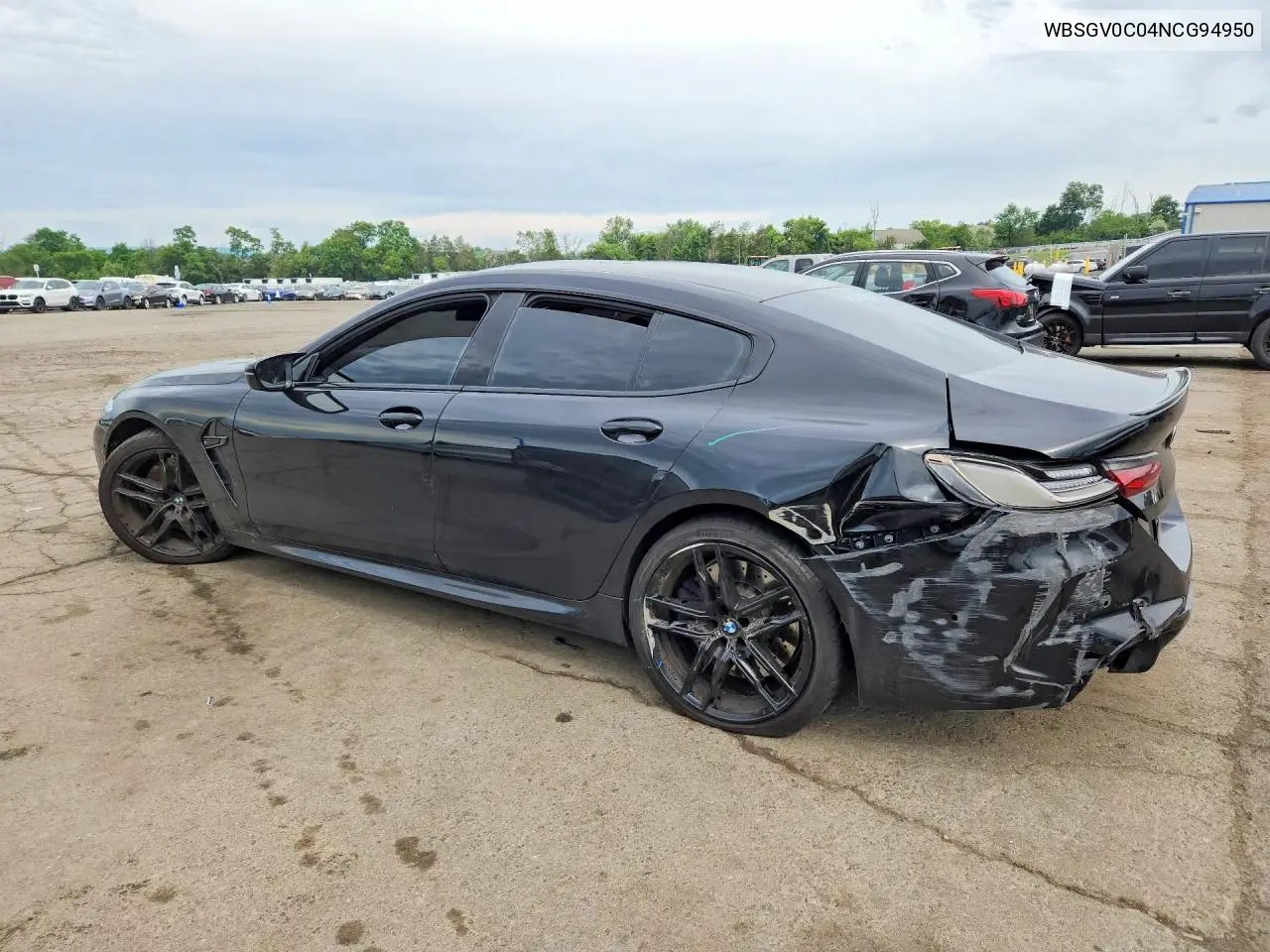 2022 BMW M8 VIN: WBSGV0C04NCG94950 Lot: 57347256