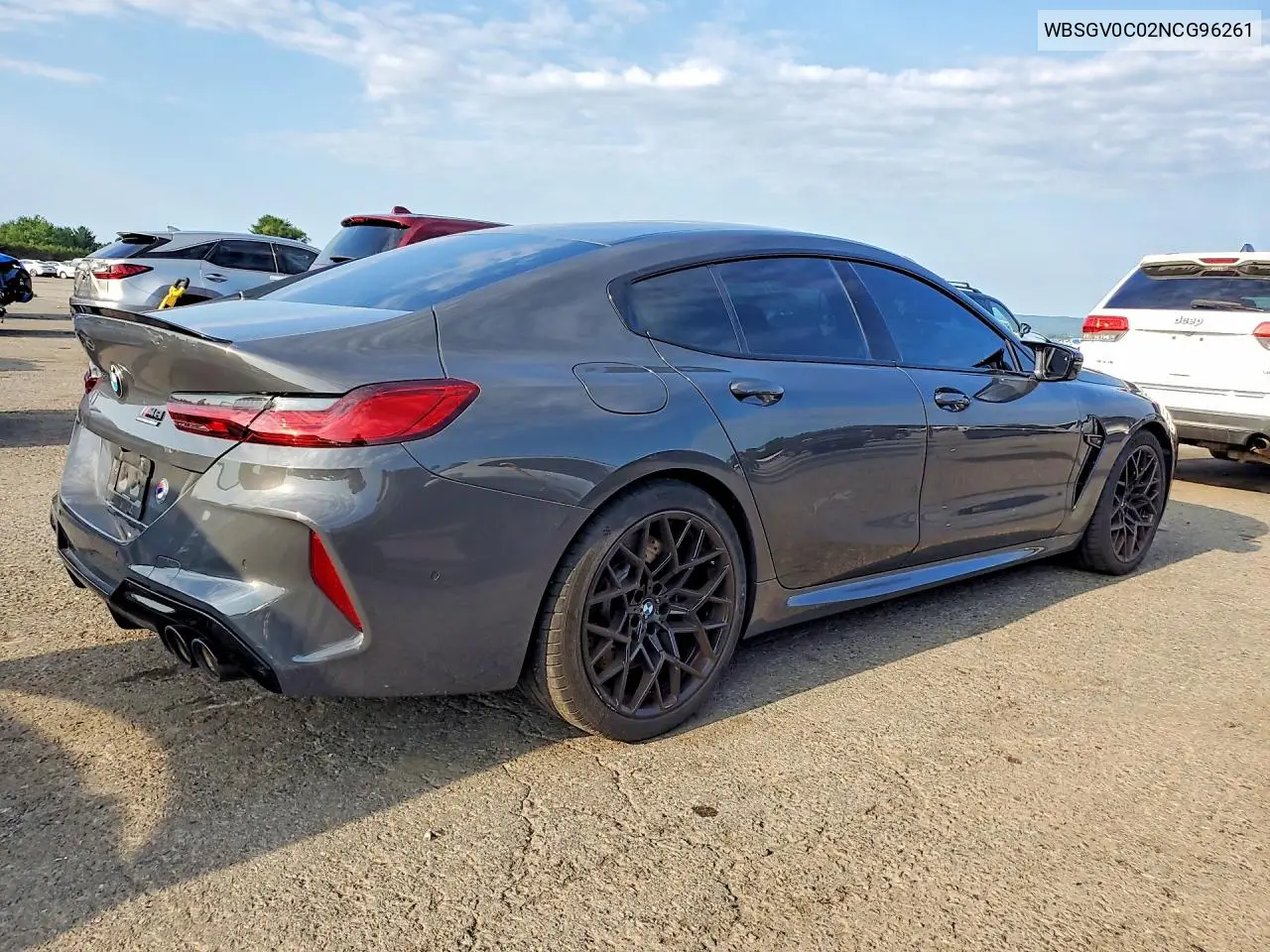 2022 BMW M8 VIN: WBSGV0C02NCG96261 Lot: 85451715