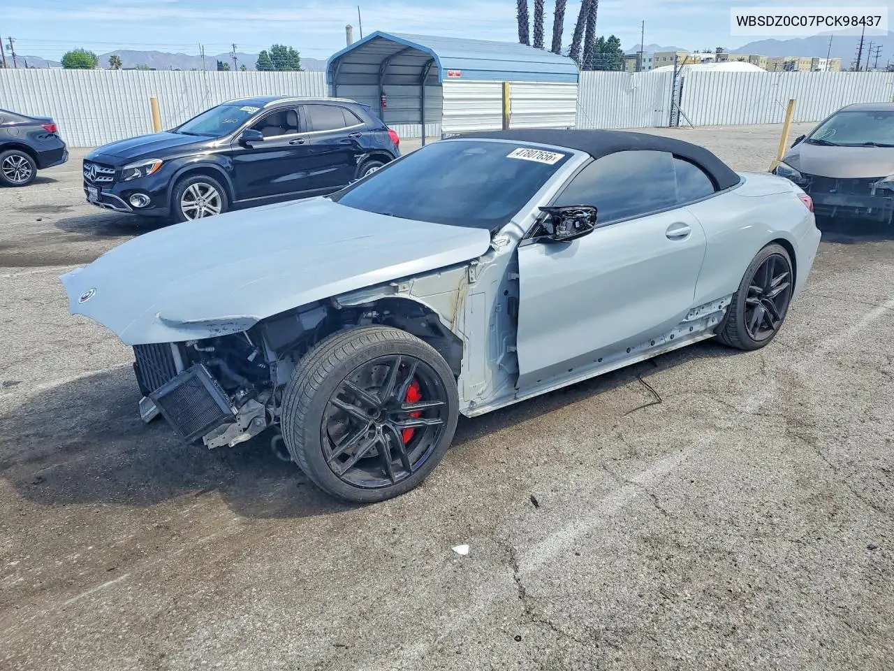 2023 BMW M8 VIN: WBSDZ0C07PCK98437 Lot: 47807656