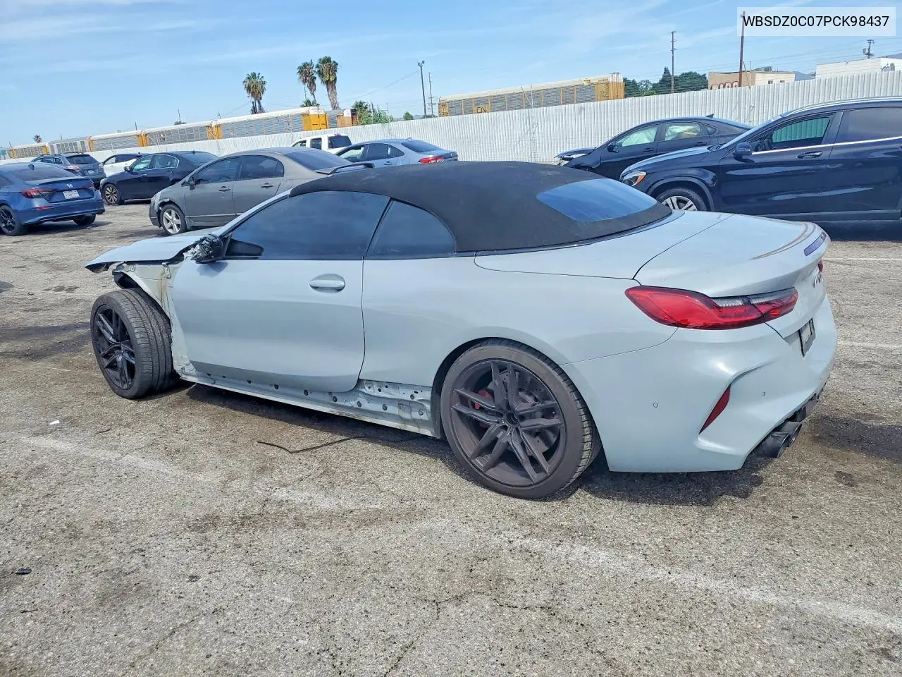 2023 BMW M8 VIN: WBSDZ0C07PCK98437 Lot: 47807656