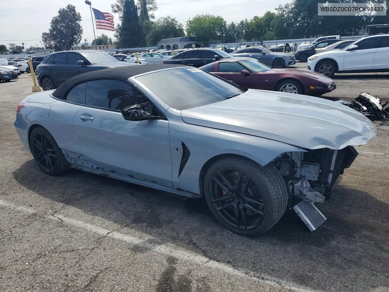 2023 BMW M8 VIN: WBSDZ0C07PCK98437 Lot: 47807656