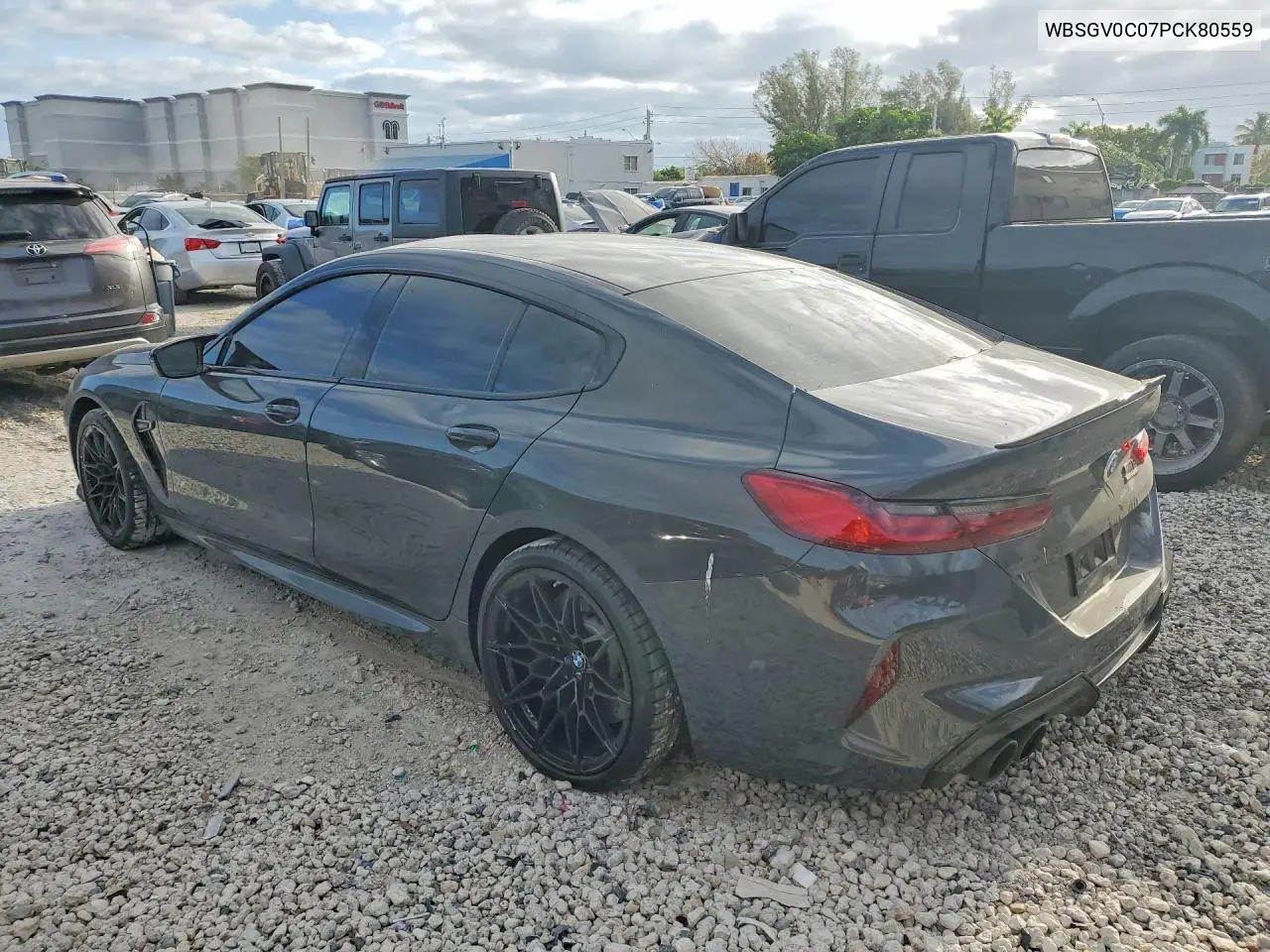 2023 BMW M8 VIN: WBSGV0C07PCK80559 Lot: 49975706