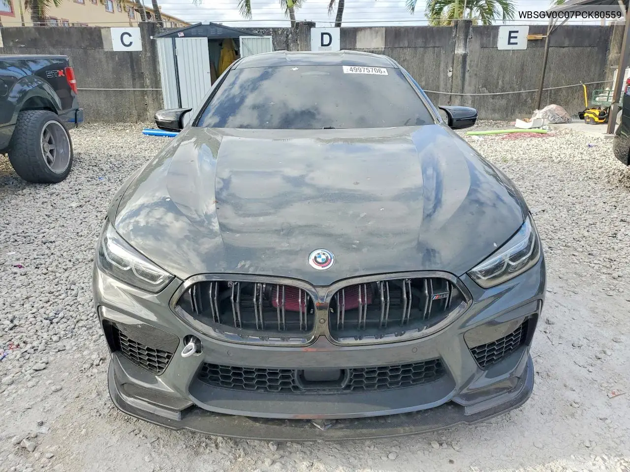 2023 BMW M8 VIN: WBSGV0C07PCK80559 Lot: 49975706