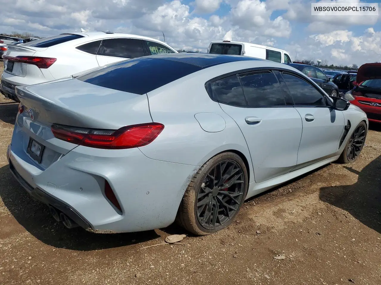 2023 BMW M8 VIN: WBSGV0C06PCL15706 Lot: 50054956