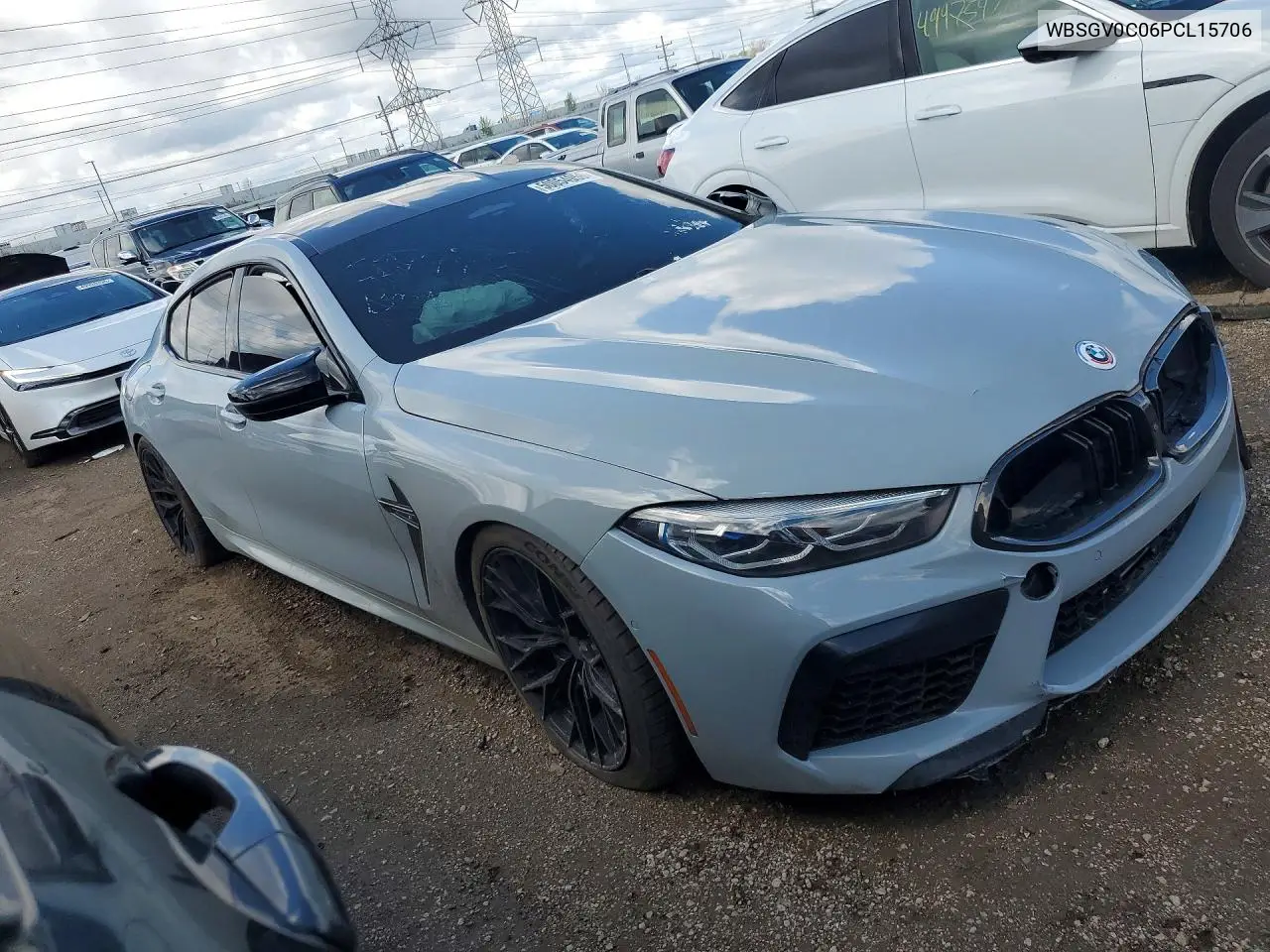 2023 BMW M8 VIN: WBSGV0C06PCL15706 Lot: 50054956