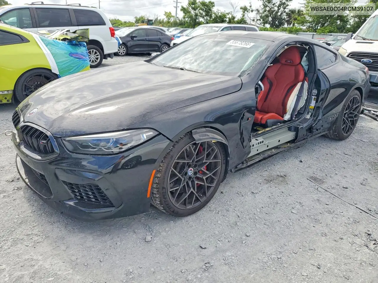 2023 BMW M8 VIN: WBSAE0C04PCM39107 Lot: 55678266