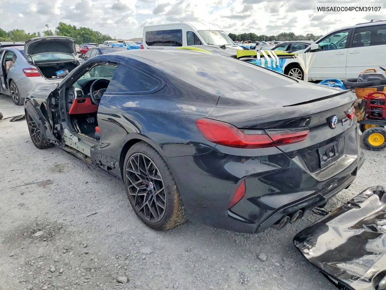 2023 BMW M8 VIN: WBSAE0C04PCM39107 Lot: 55678266