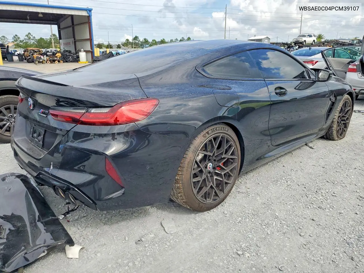 2023 BMW M8 VIN: WBSAE0C04PCM39107 Lot: 55678266