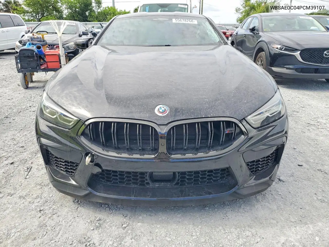 2023 BMW M8 VIN: WBSAE0C04PCM39107 Lot: 55678266