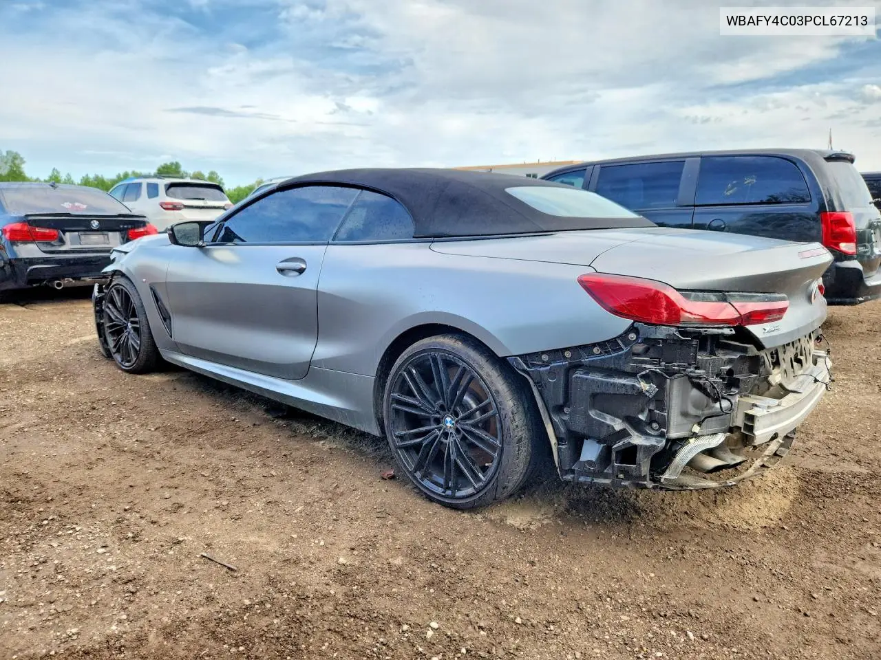 2023 BMW M850Xi VIN: WBAFY4C03PCL67213 Lot: 56991426