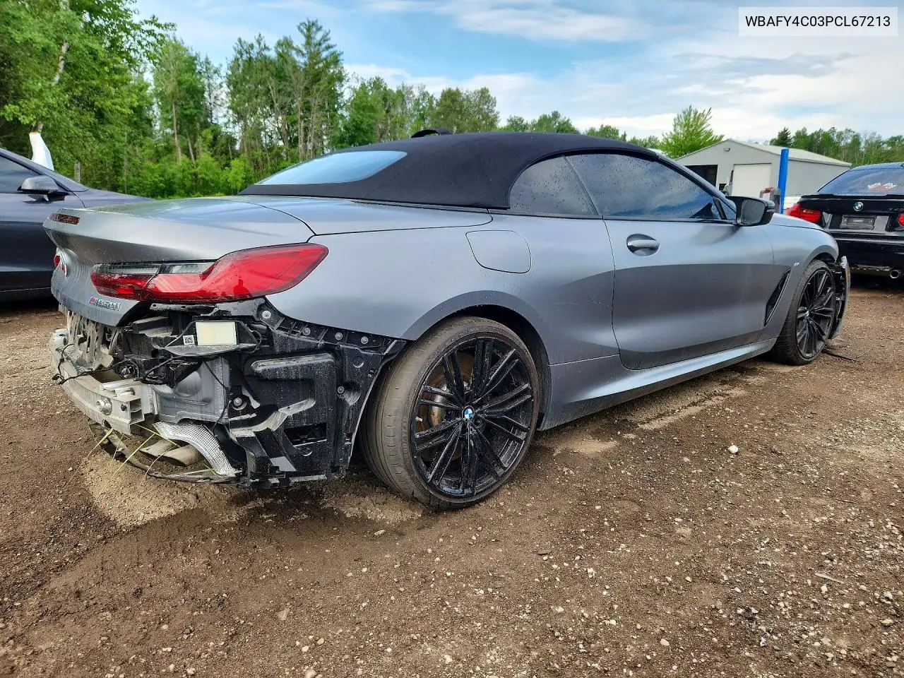 2023 BMW M850Xi VIN: WBAFY4C03PCL67213 Lot: 56991426