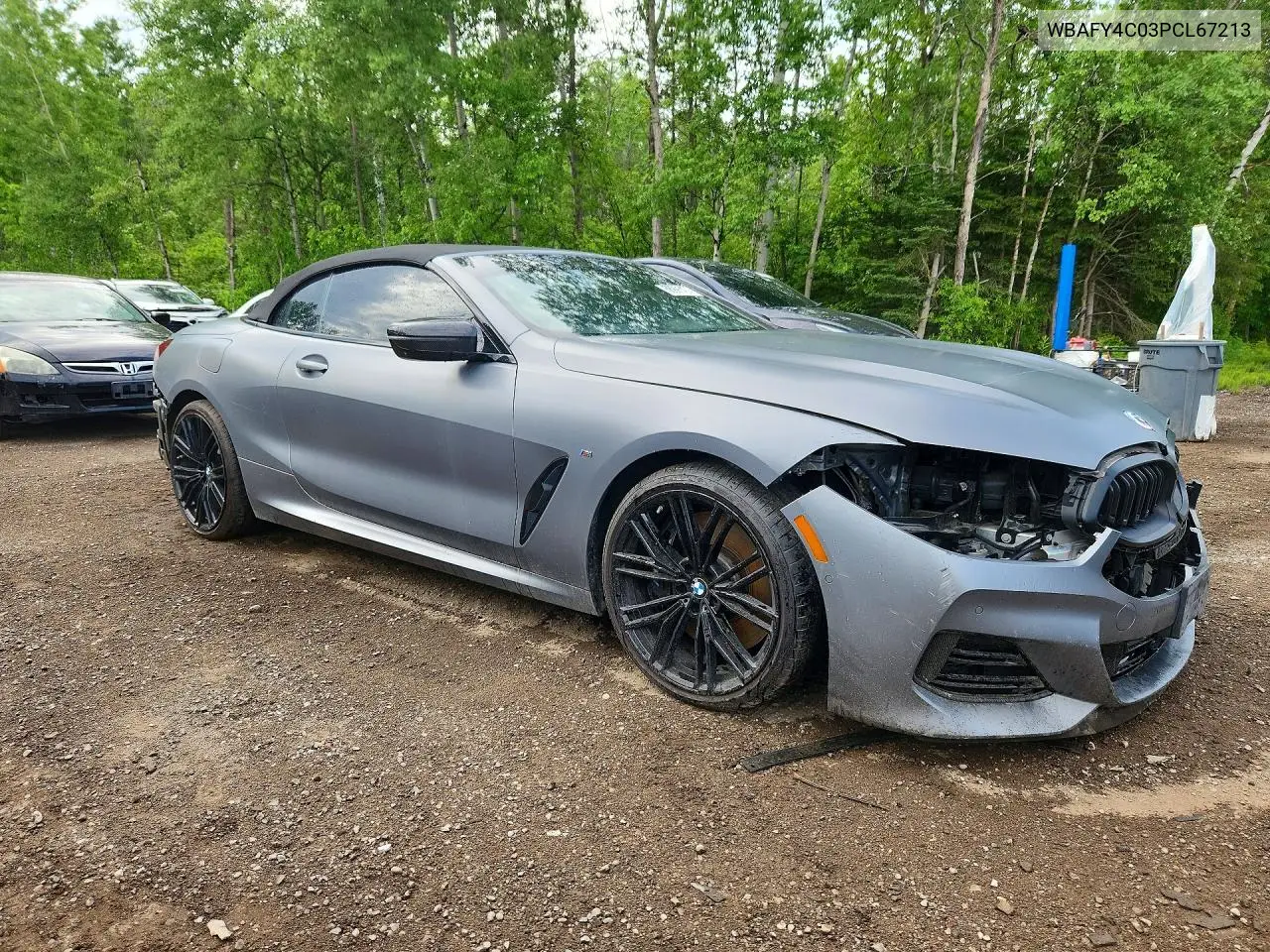 2023 BMW M850Xi VIN: WBAFY4C03PCL67213 Lot: 56991426