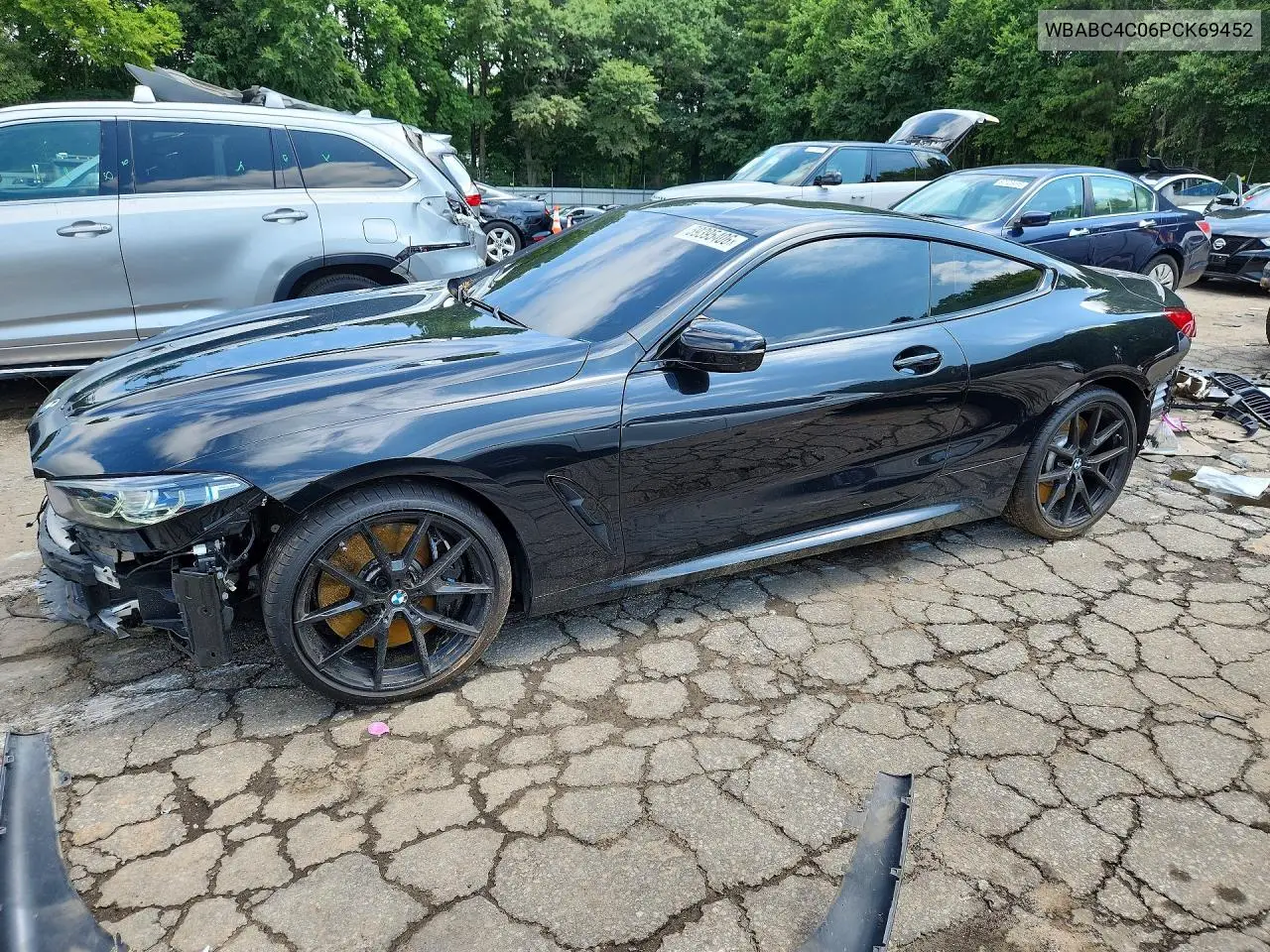 2023 BMW M850Xi VIN: WBABC4C06PCK69452 Lot: 59395406