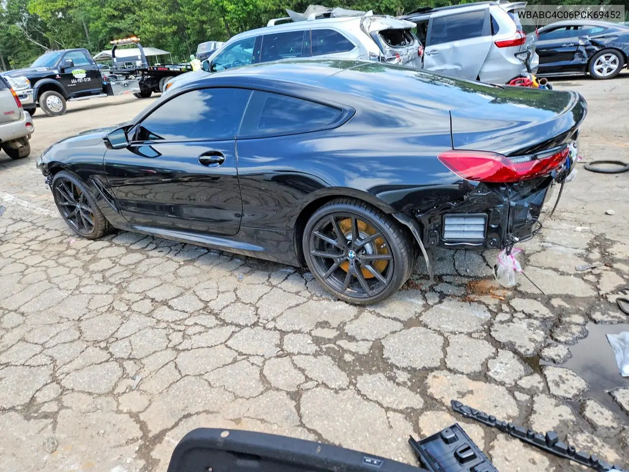 2023 BMW M850Xi VIN: WBABC4C06PCK69452 Lot: 59395406