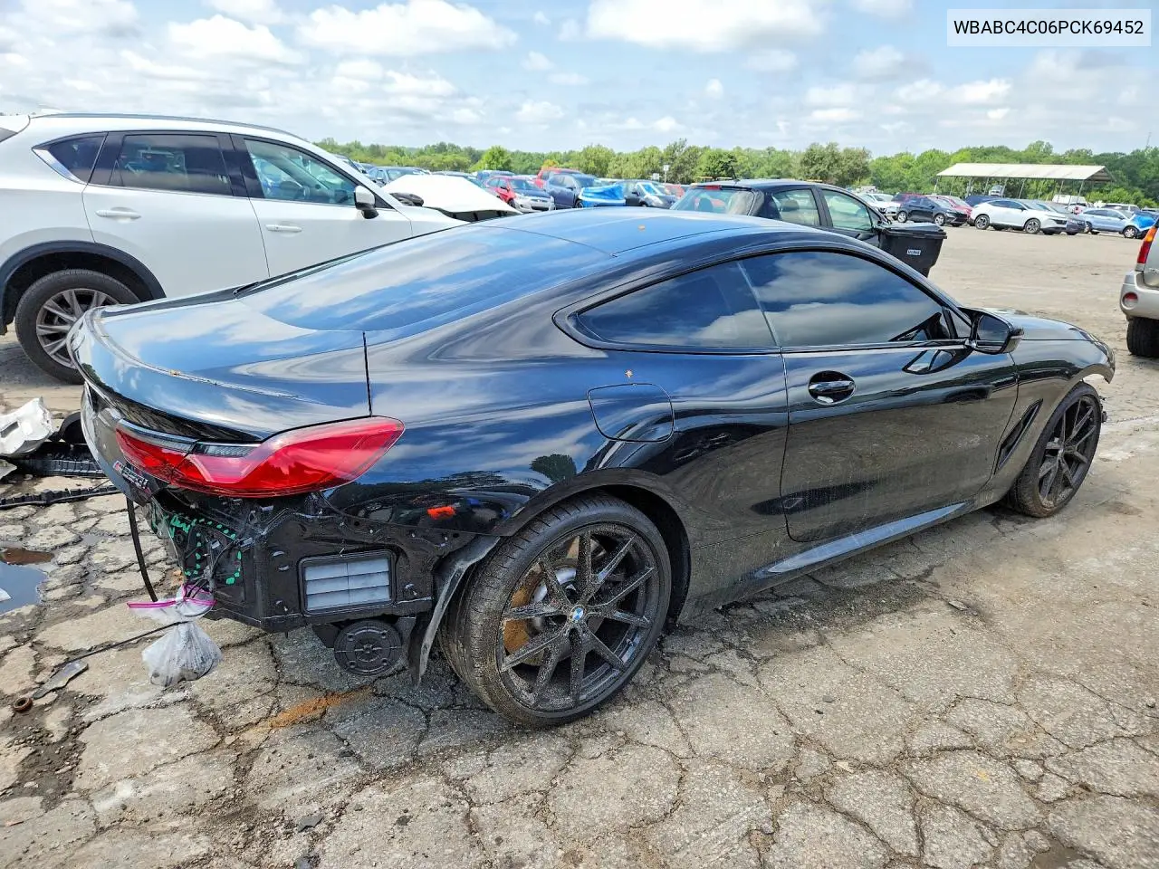 2023 BMW M850Xi VIN: WBABC4C06PCK69452 Lot: 59395406