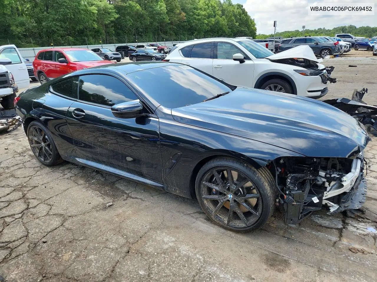 2023 BMW M850Xi VIN: WBABC4C06PCK69452 Lot: 59395406