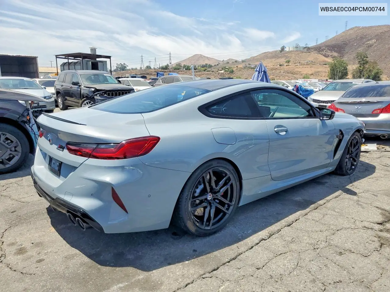 2023 BMW M8 VIN: WBSAE0C04PCM00744 Lot: 60963116