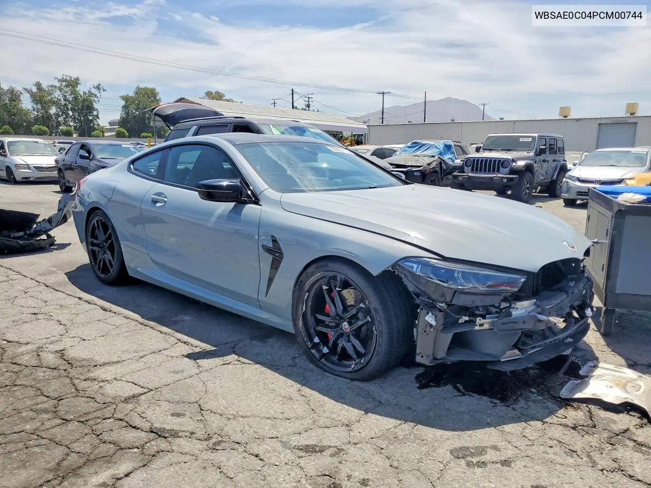 2023 BMW M8 VIN: WBSAE0C04PCM00744 Lot: 60963116