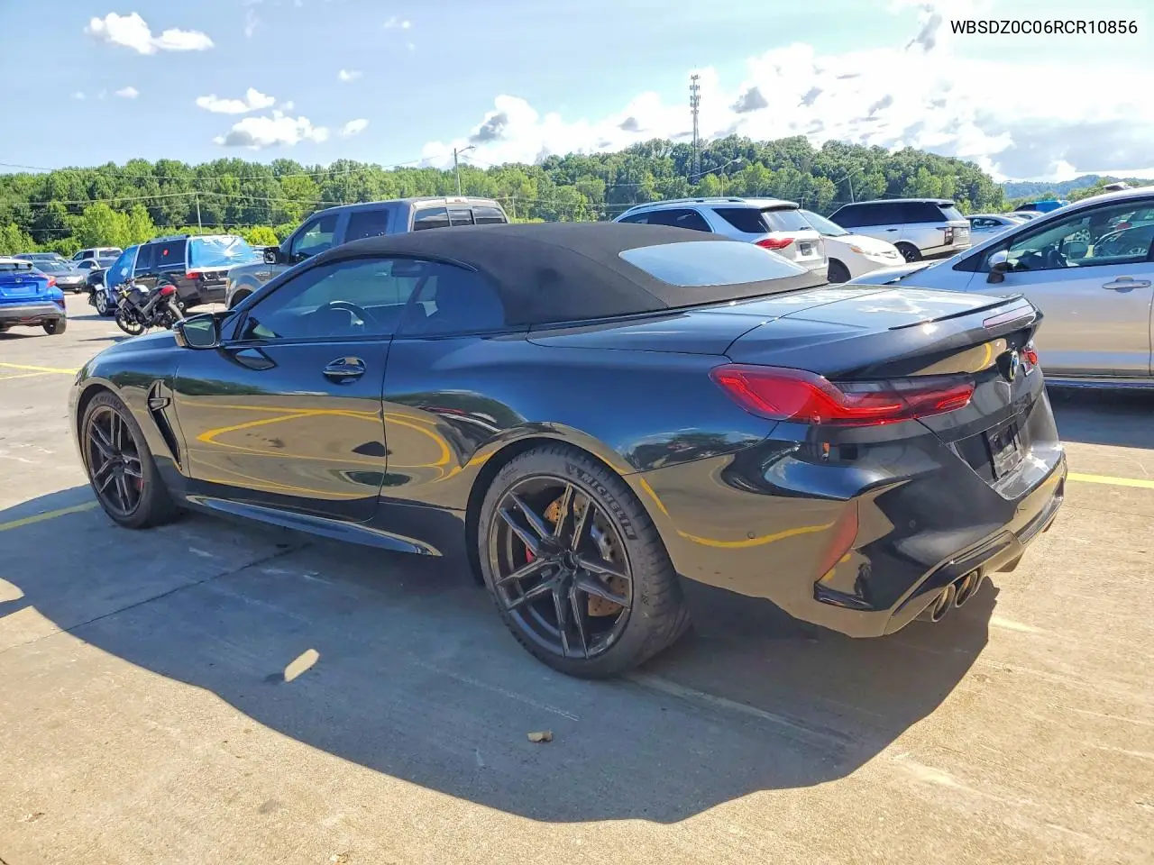 2024 BMW M8 VIN: WBSDZ0C06RCR10856 Lot: 61382866