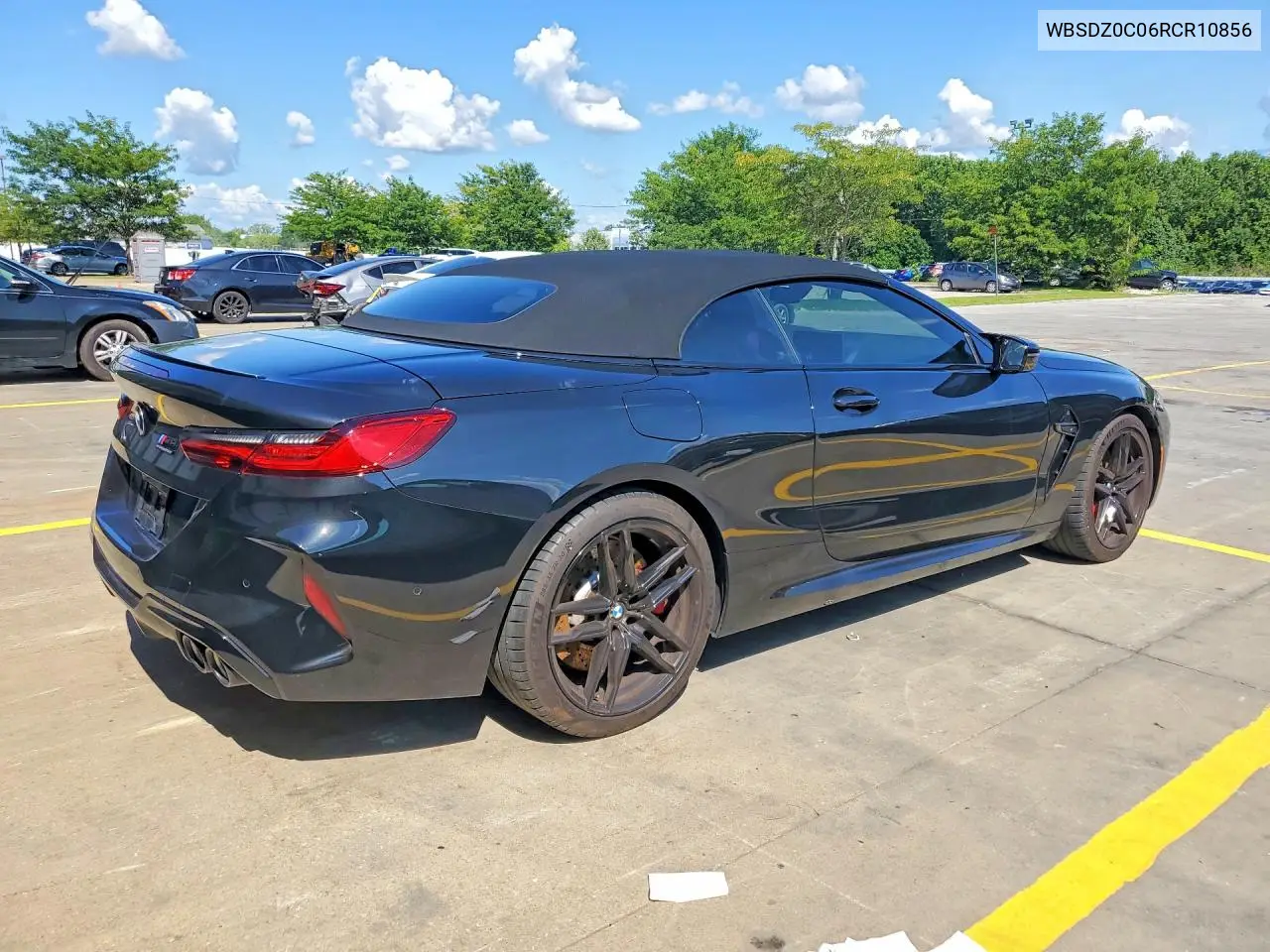 2024 BMW M8 VIN: WBSDZ0C06RCR10856 Lot: 61382866