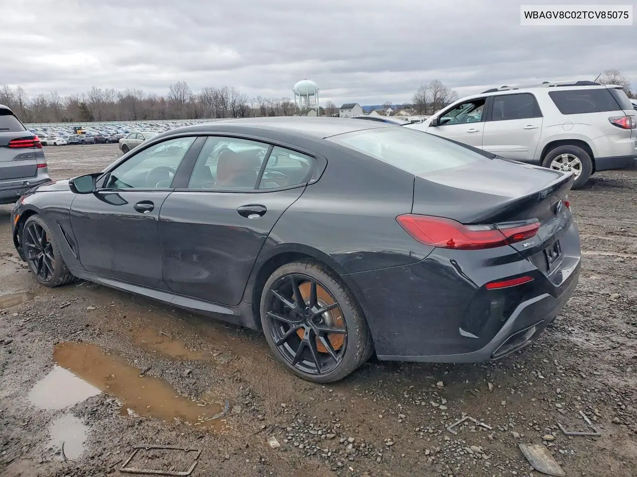 2026 BMW M850Xi VIN: WBAGV8C02TCV85075 Lot: 47211616