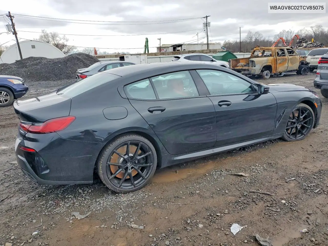 2026 BMW M850Xi VIN: WBAGV8C02TCV85075 Lot: 47211616