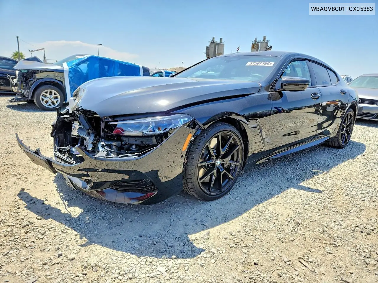2026 BMW M850Xi VIN: WBAGV8C01TCX05383 Lot: 57567196