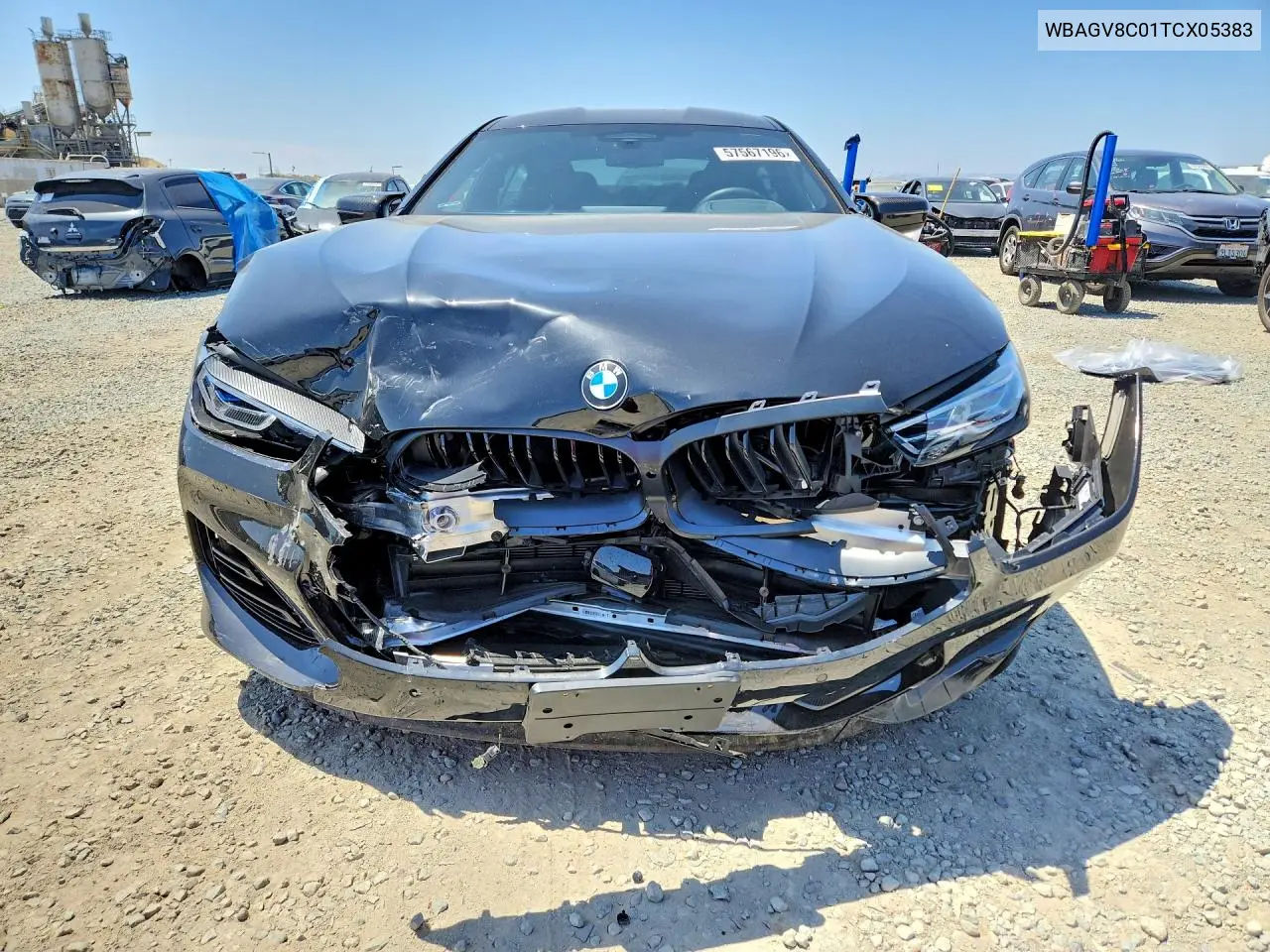 2026 BMW M850Xi VIN: WBAGV8C01TCX05383 Lot: 57567196