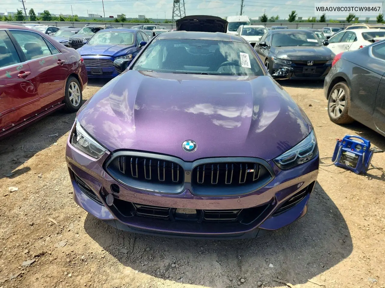 2026 BMW M850Xi VIN: WBAGV8C03TCW98467 Lot: 58941146